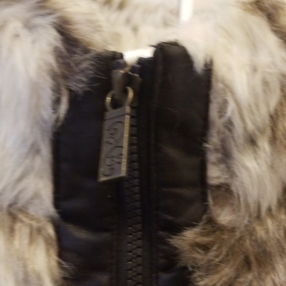 Women's Faux Vest by Big Chili Sz M - Picture 3 of 6